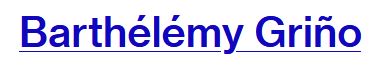 Notre partenaire Barthélémy Grino, architectes